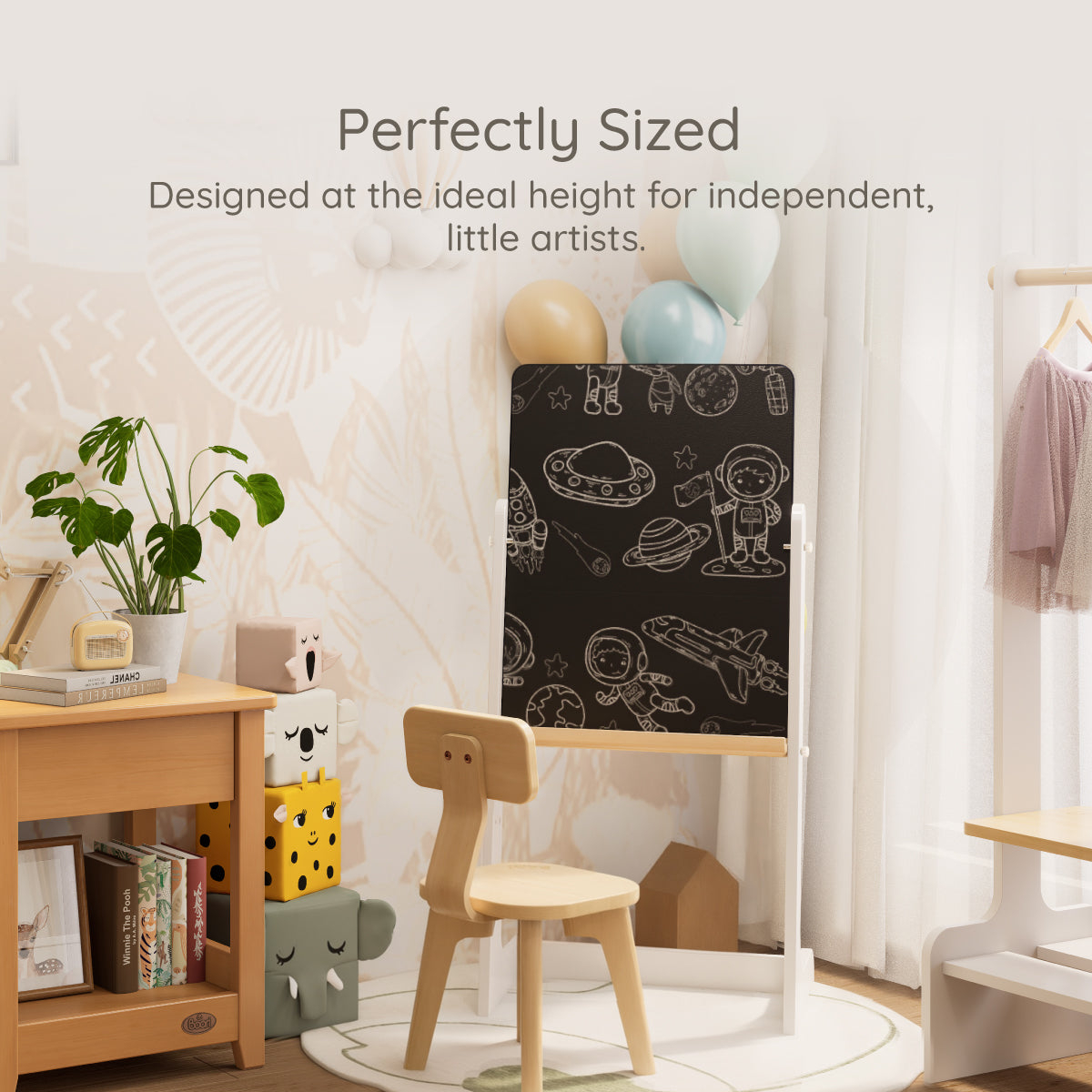 Tidy Magnetic Drawing Board