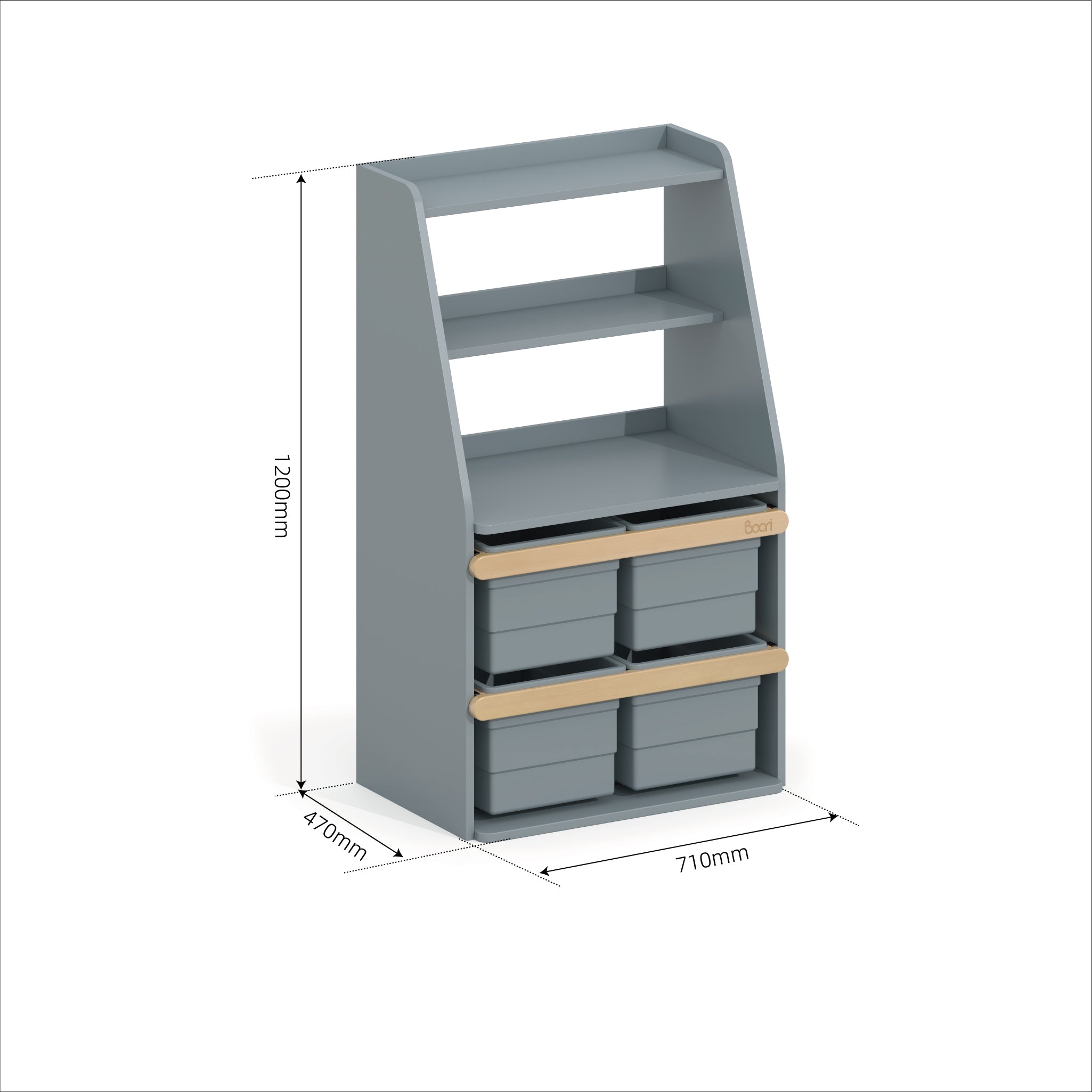 Tidy Integrated Storage Unit