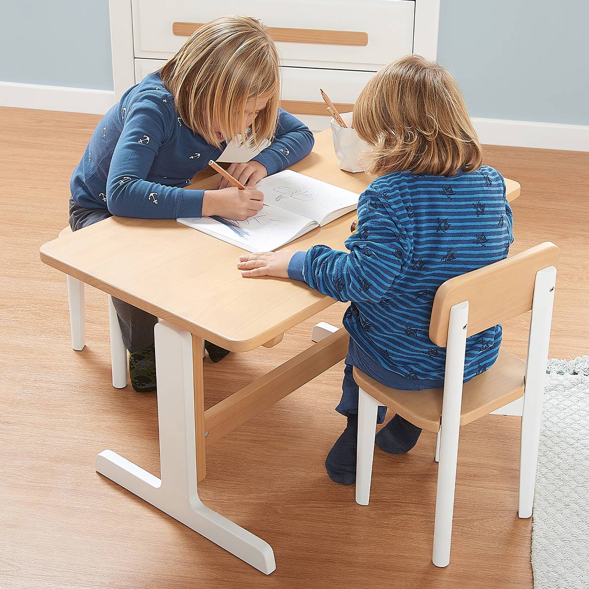 Tidy Learning Table (solid timber top version) Clearance