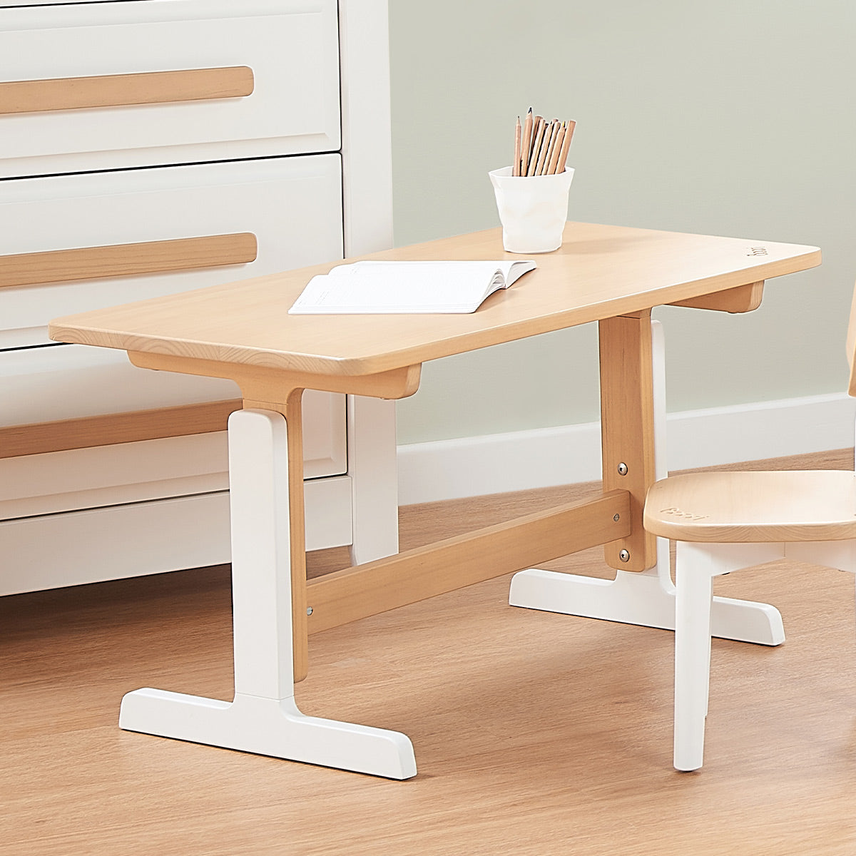 Tidy Learning Table (solid timber top version) Clearance