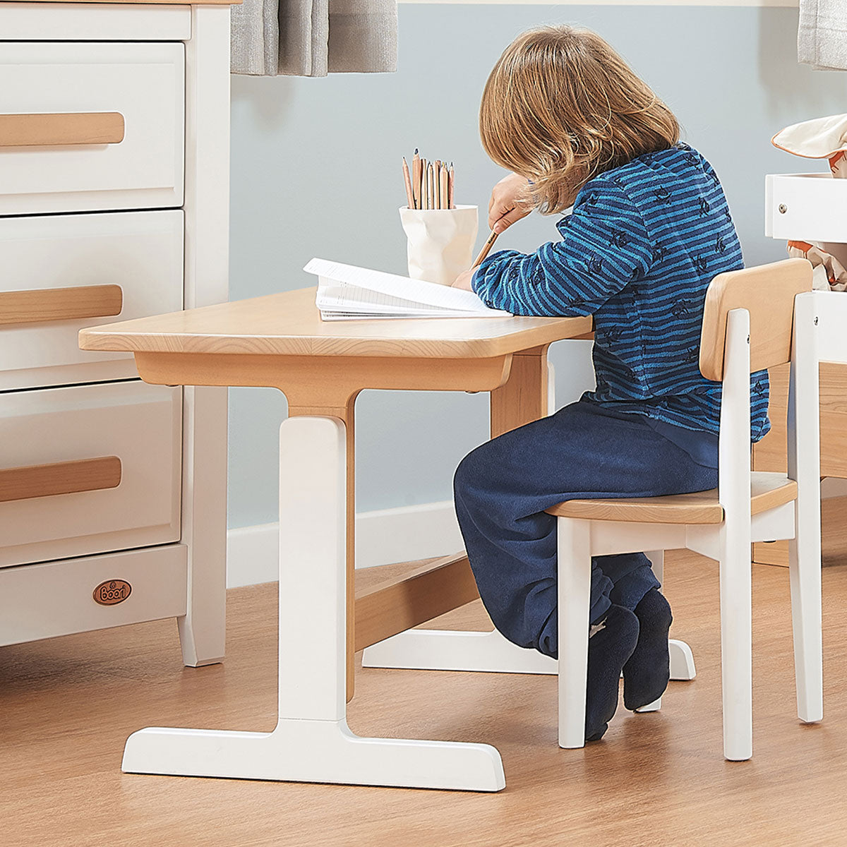 Tidy Learning Table (solid timber top version) Clearance