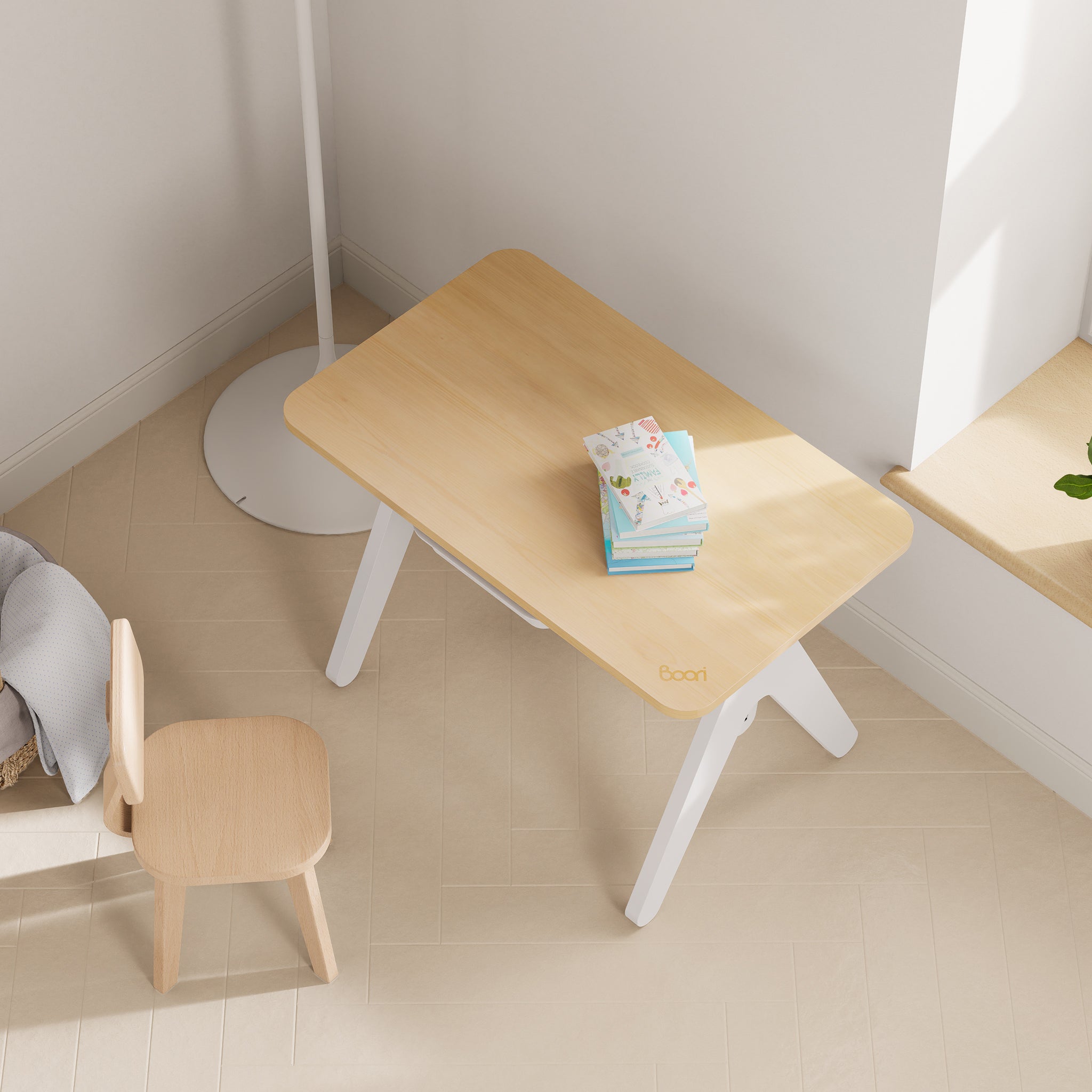 Tidy Learning Table V24 and Chair V25 Bundle