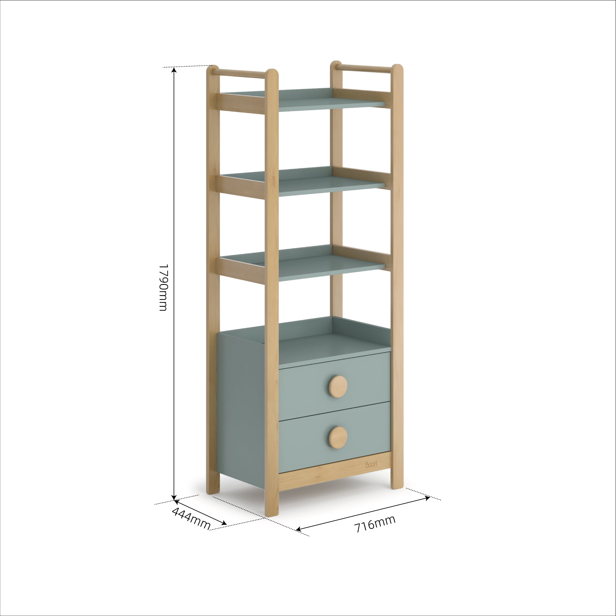 Boori Tidy Storage Bookcase