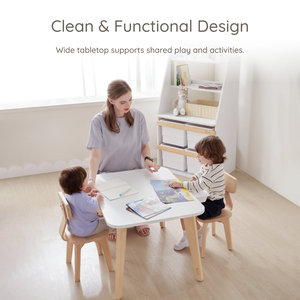 Tidy Table + Two Chairs V25