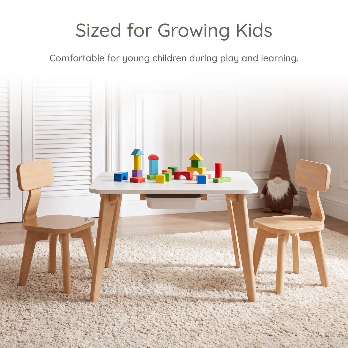 Tidy Table + Two Chairs V25