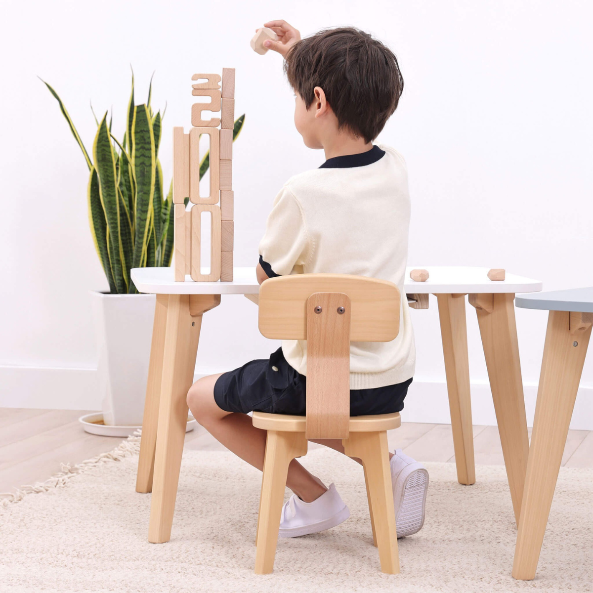 Tidy Table + Two Chairs V25