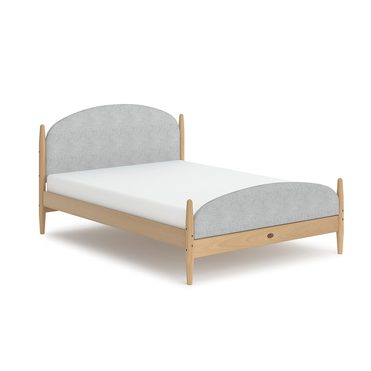 Yarra Double Bed with Fabric Covers
