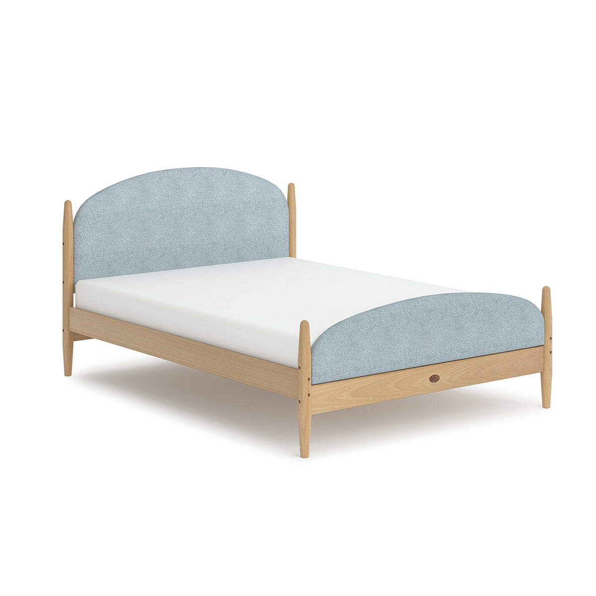 Yarra Double Bed with Fabric Covers