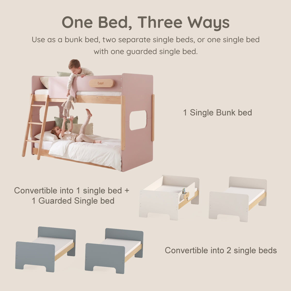 Neat Single Bunk Bed