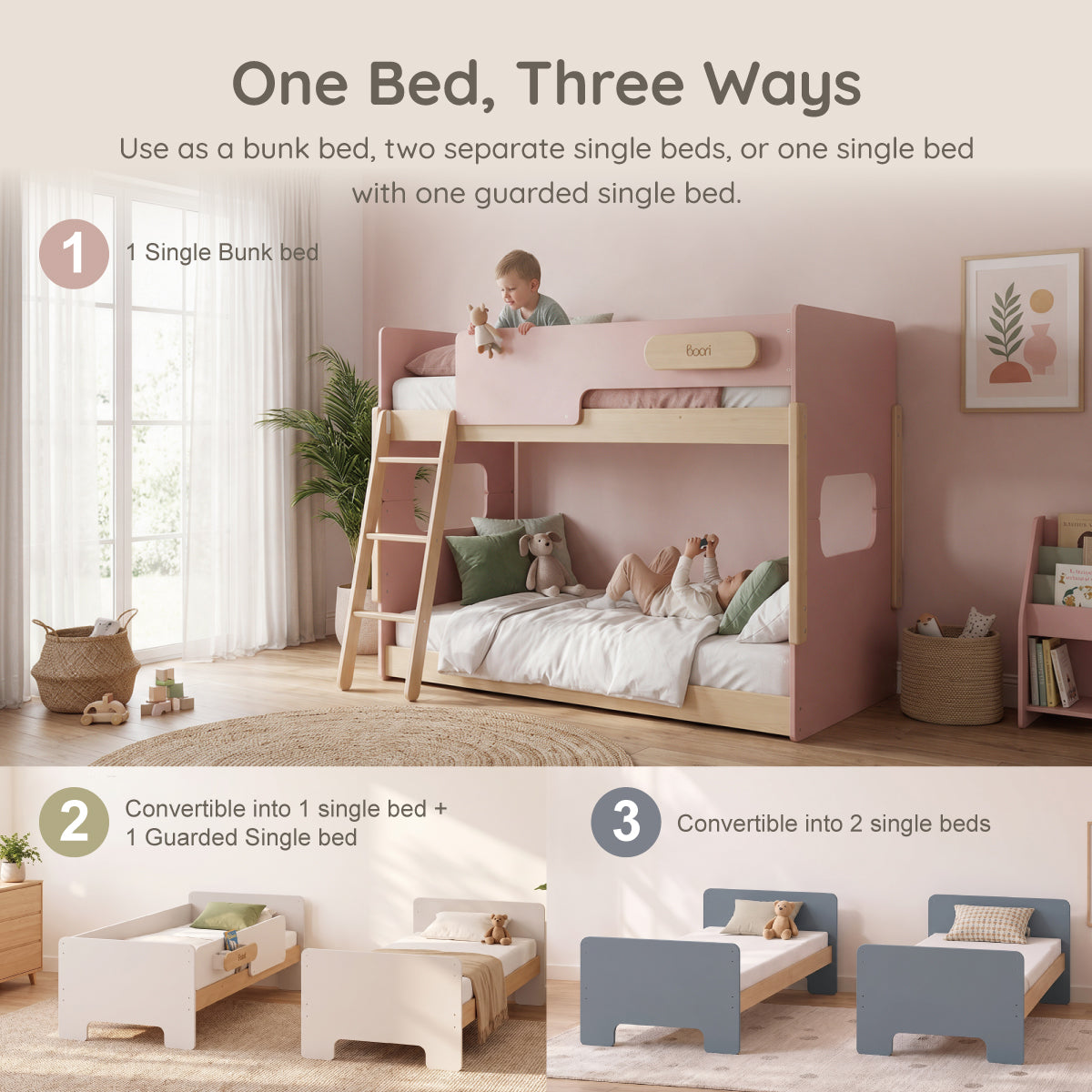 Neat Single Bunk Bed