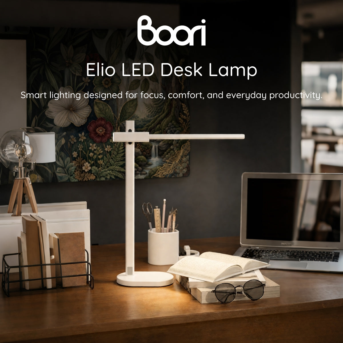 Elio LED Desk Lamp | Dimmable Study & Desk Lighting