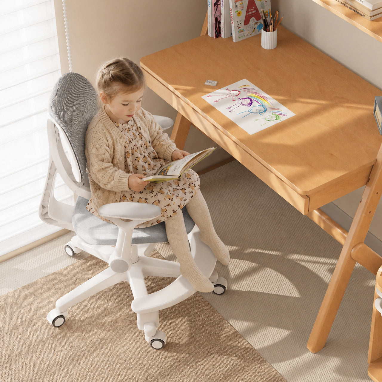 Elite Kids Ergonomic Study Chair
