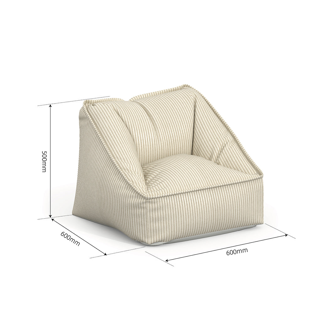 Olli Kids Corduroy Lounge Chair V26