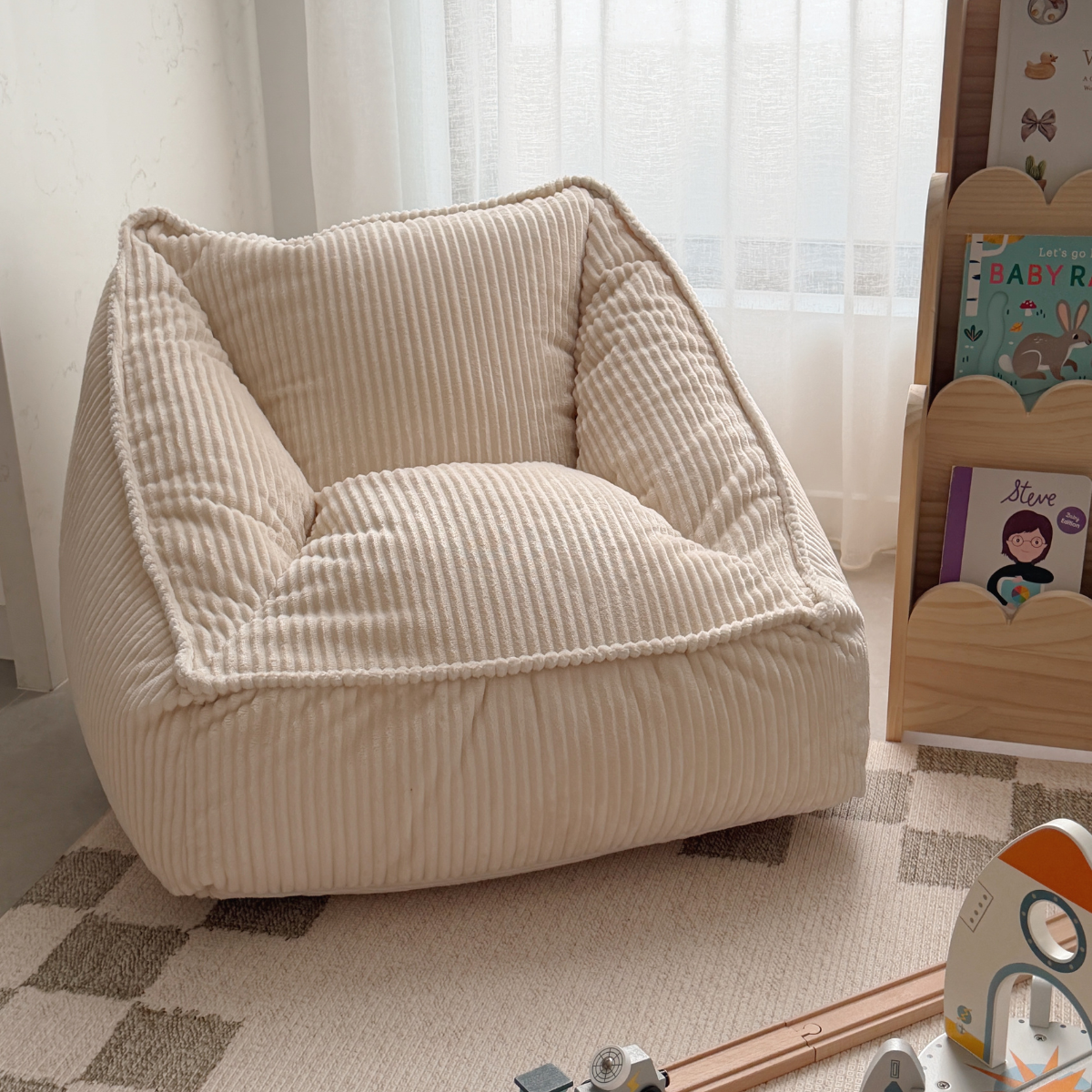 Olli Kids Corduroy Lounge Chair V26