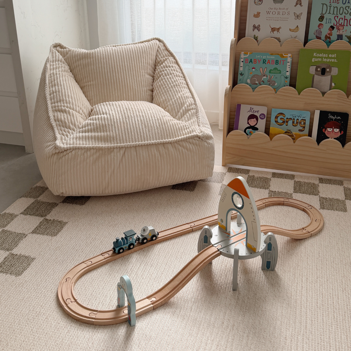 Olli Kids Corduroy Lounge Chair V26
