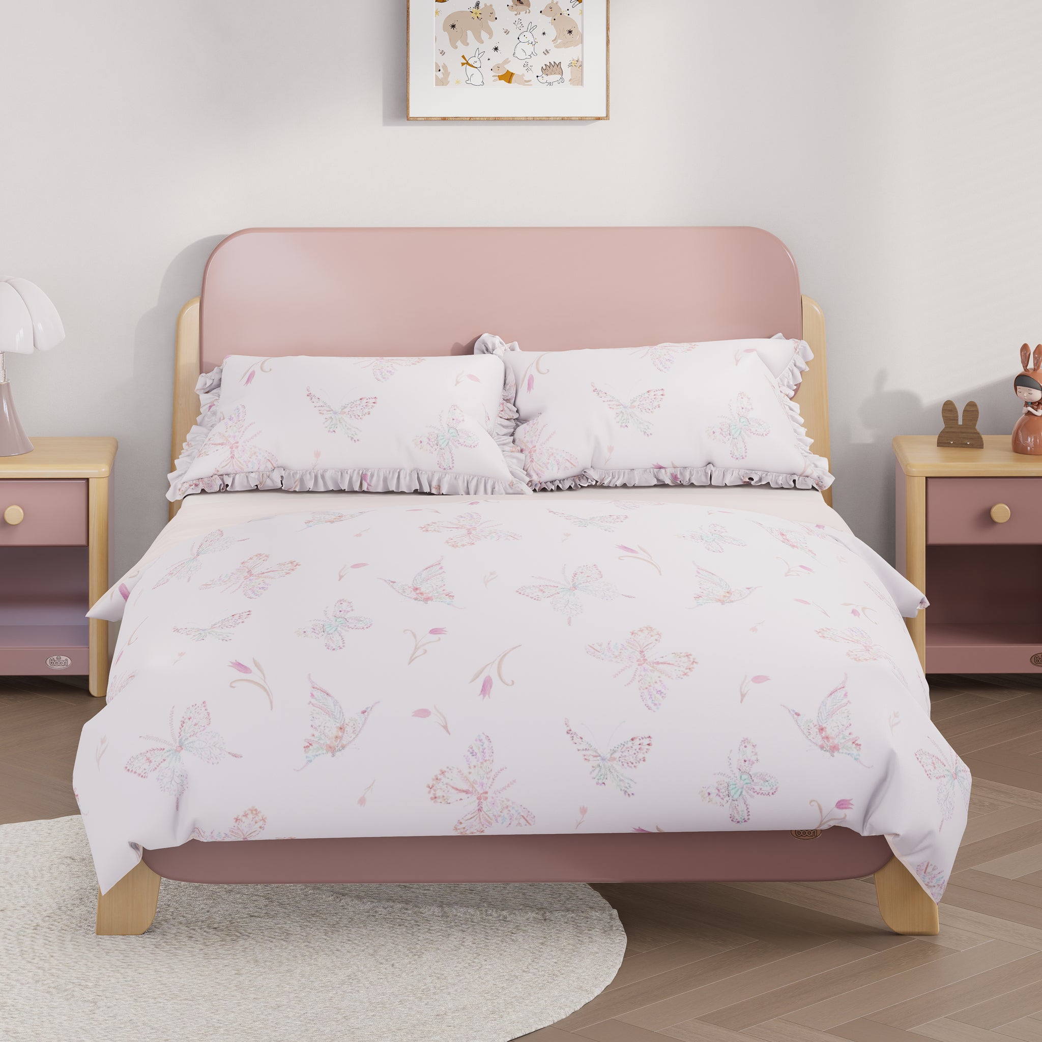 Dreamy Butterfly Double Quilt Cover Set