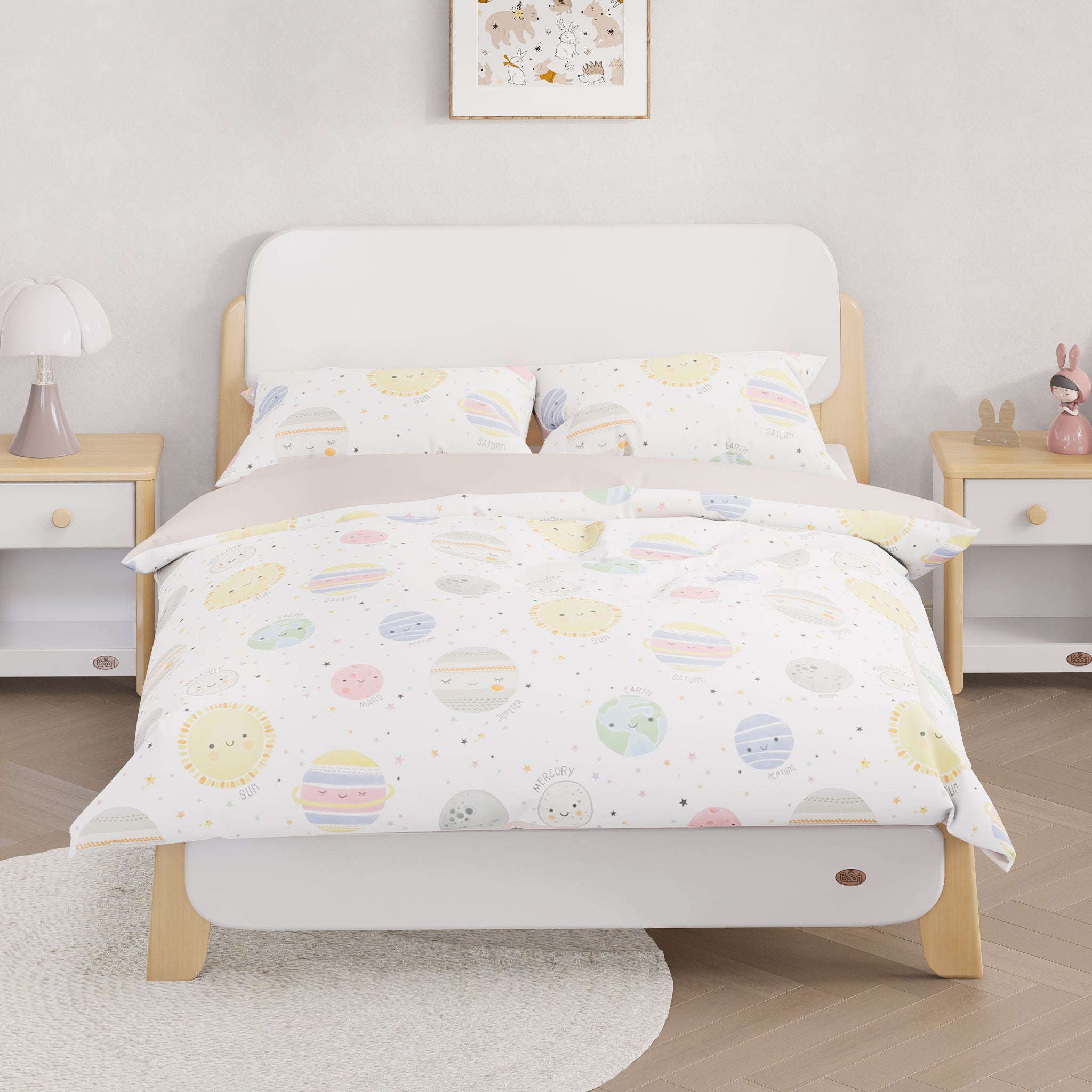 Happy Planet Double Quilt Cover Set