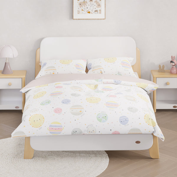 Happy Planet Double Quilt Cover Set