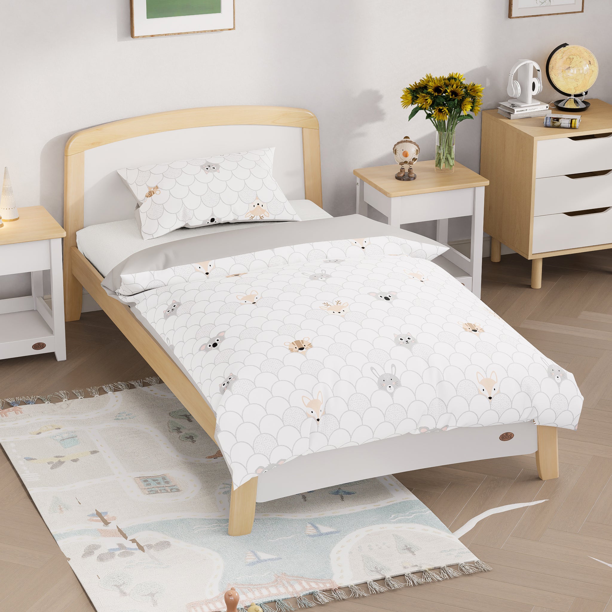 Peek-a-Boo Single Quilt Cover Set