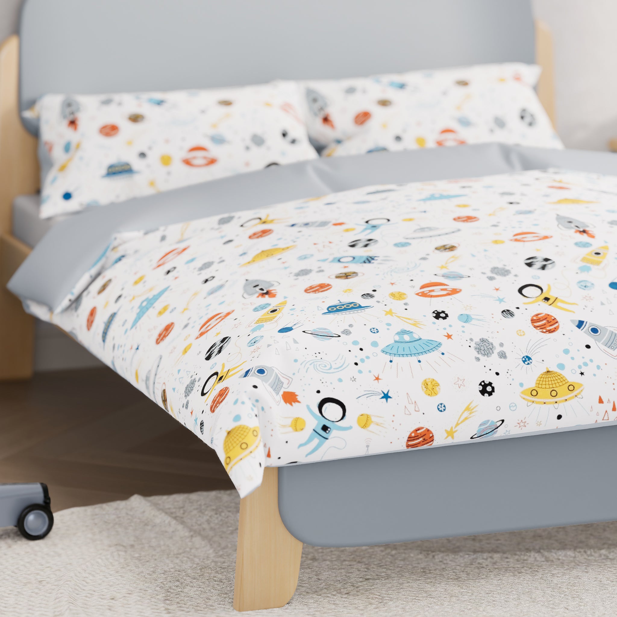 Space Journey Double Quilt Cover Set