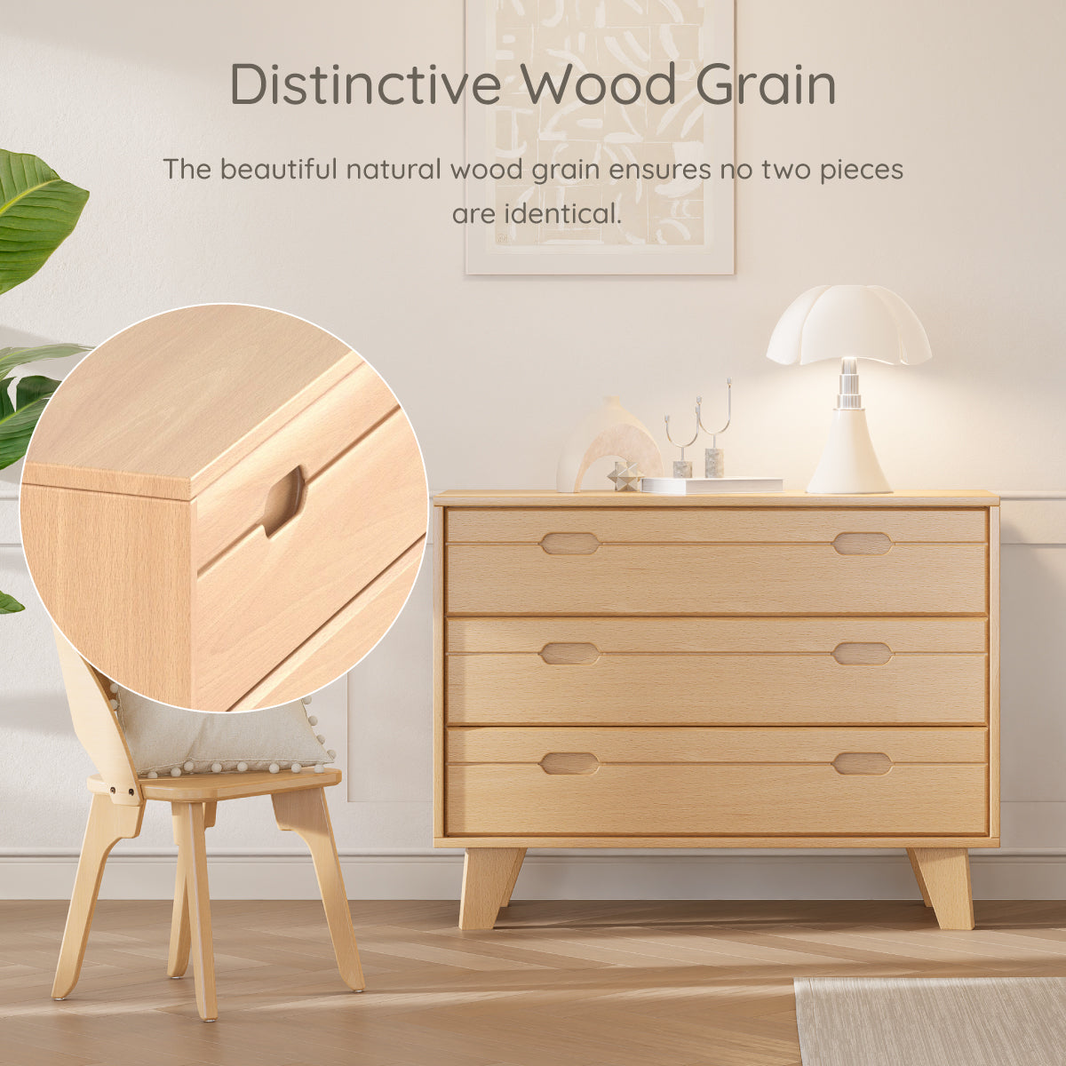 Ballet 3 Drawer Dresser | Solid Timber | Boori Australia