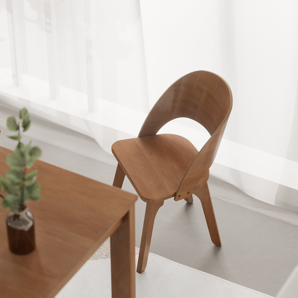 Ballet Curved Dining Chair