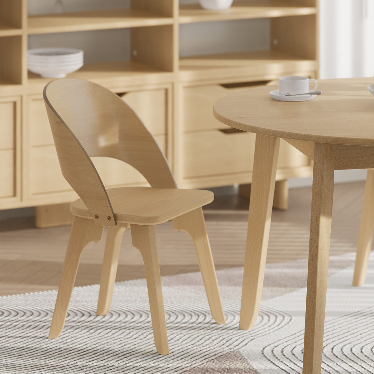 Ballet Curved Dining Chair