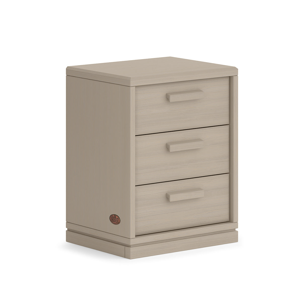 Boori Block 3 Drawer Bedside Table