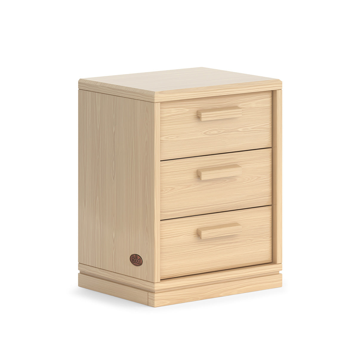 Boori Block 3 Drawer Bedside Table