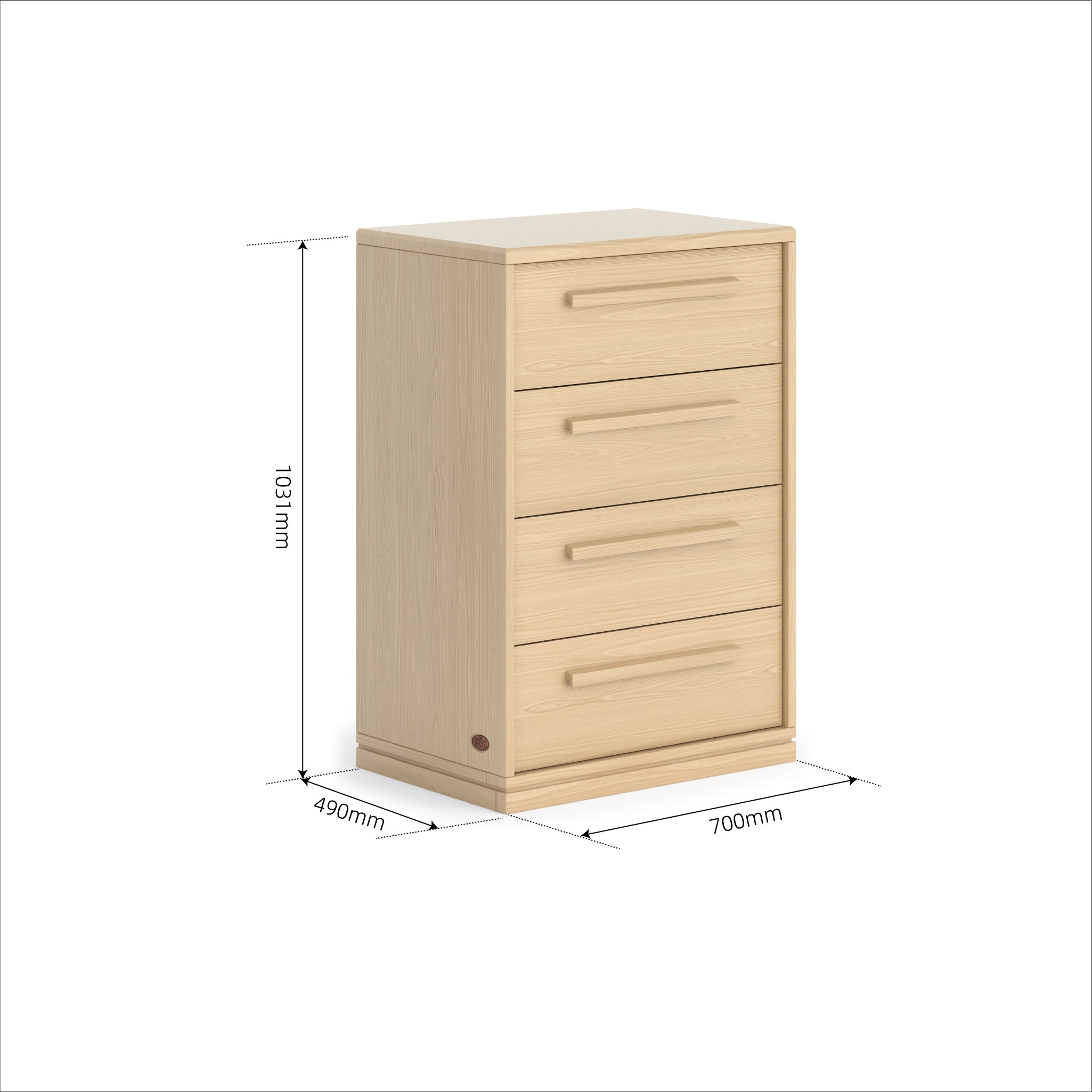Boori Block 4 Drawer Chest