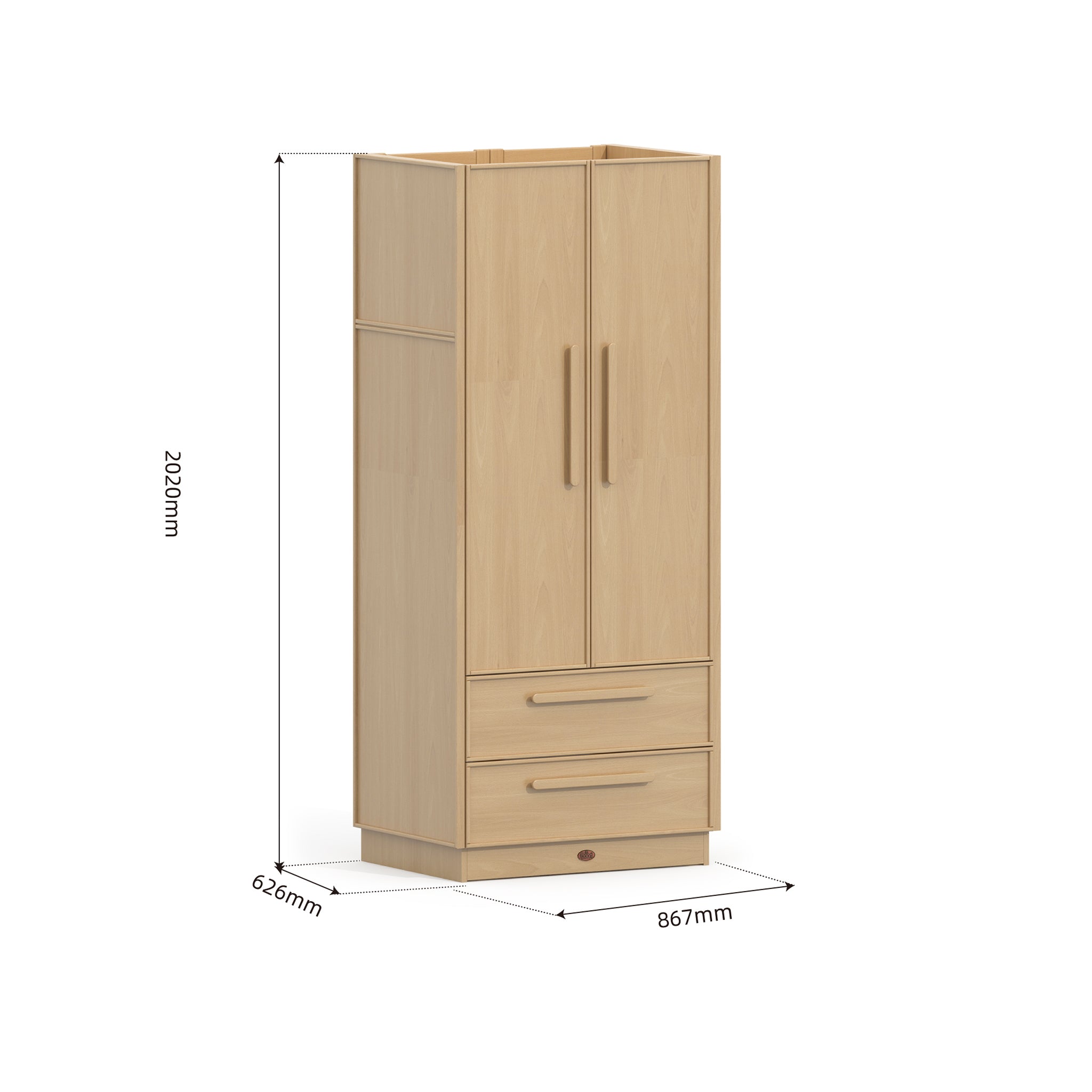 Casa 2 Door Wardrobe