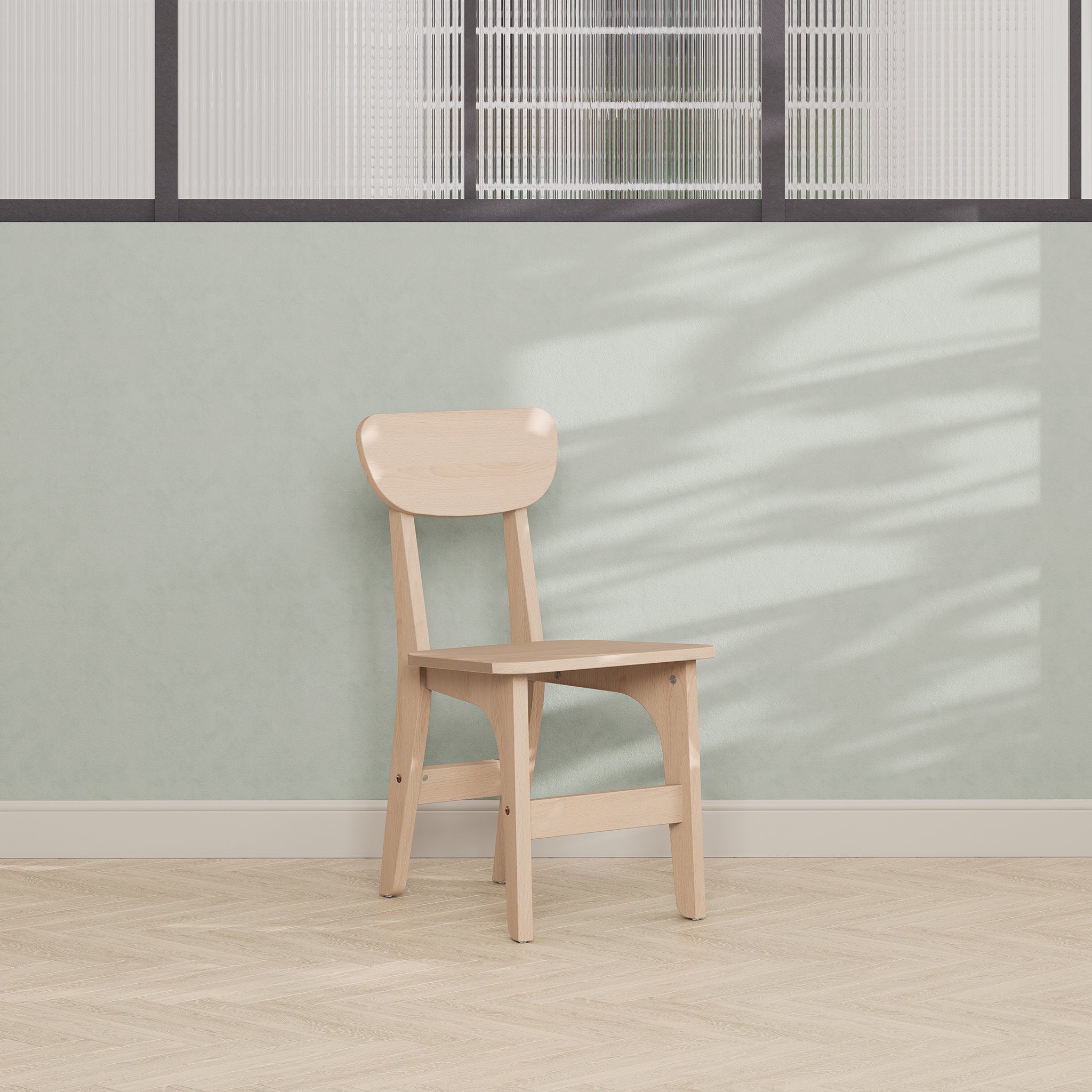 Leaf Curved Dining Chair