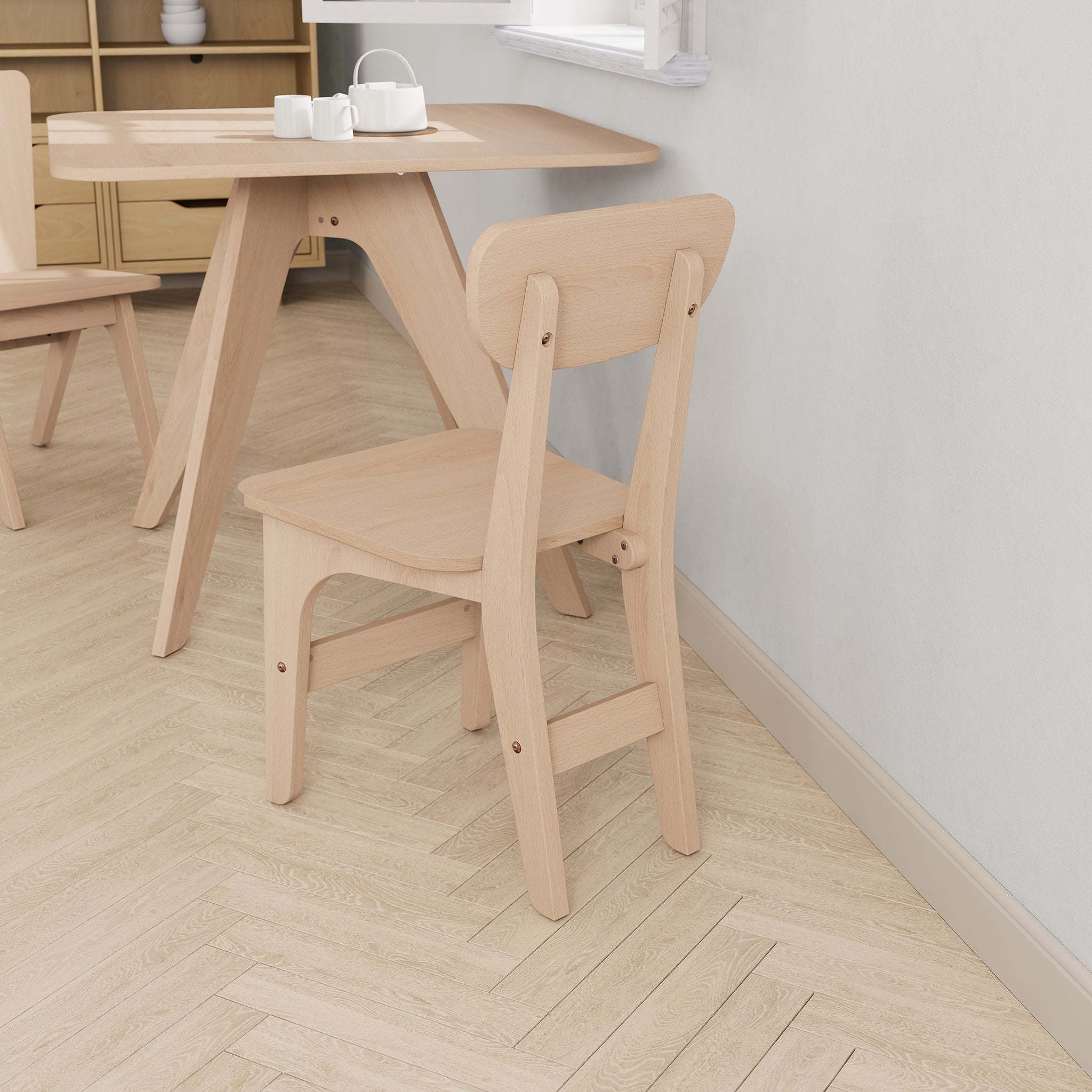 Leaf Curved Dining Chair