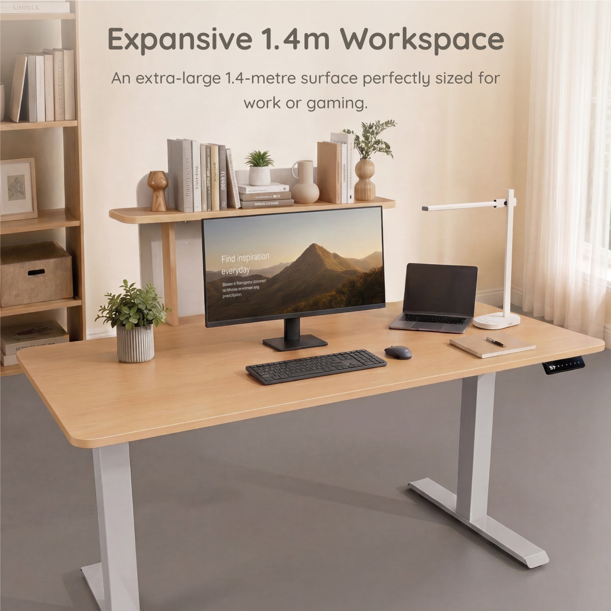 Leo Electric Sit and Stand 1.4m Desk