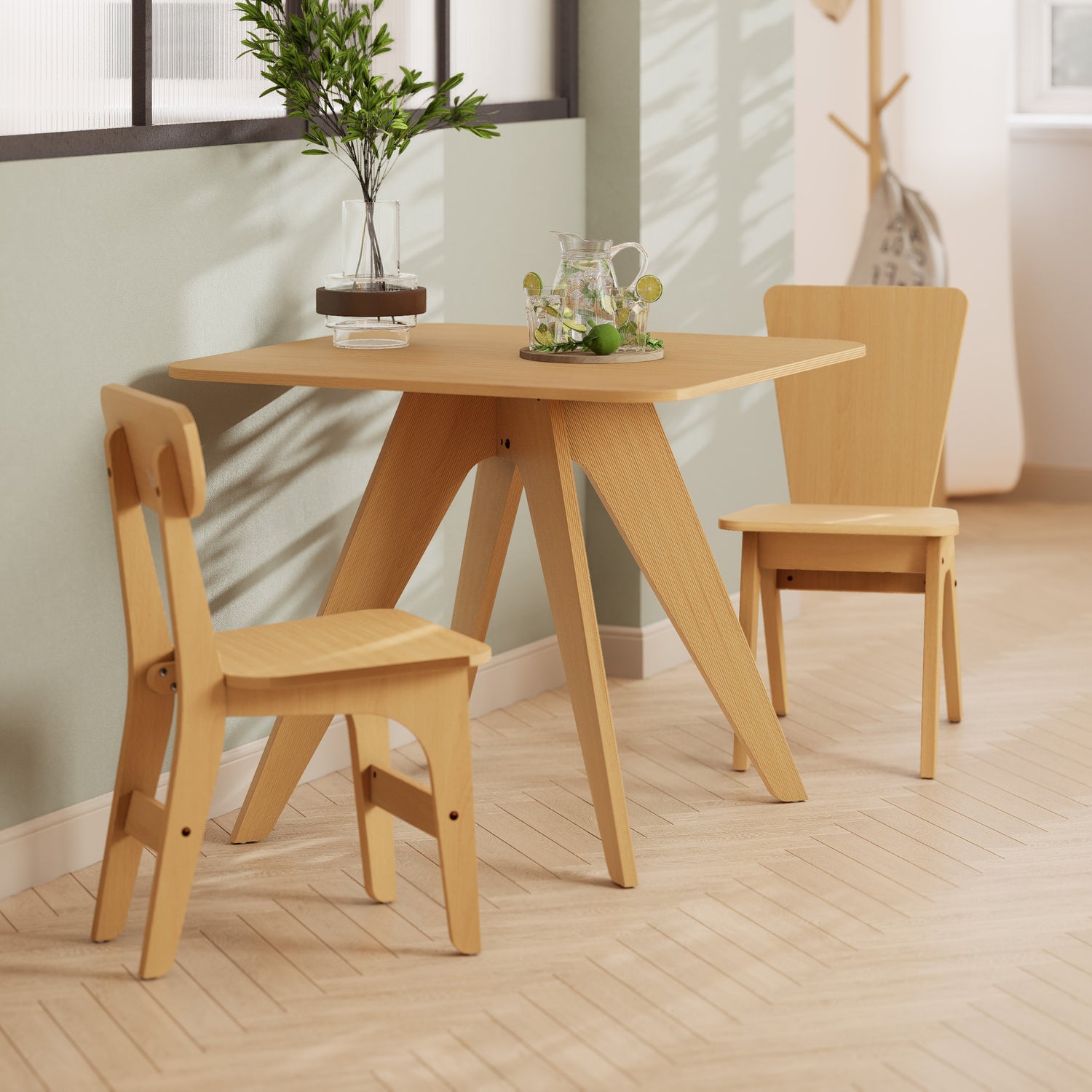 Boori Leaf Square Dining Table