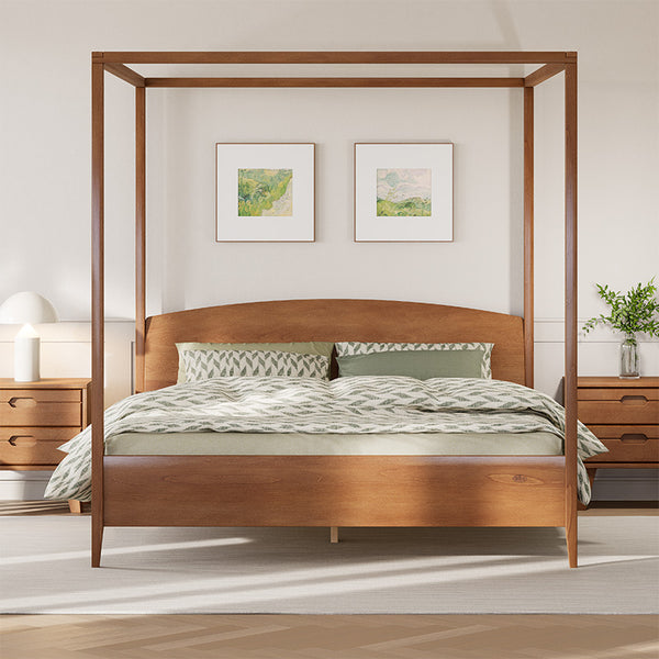 Lunar Canopy King Bed