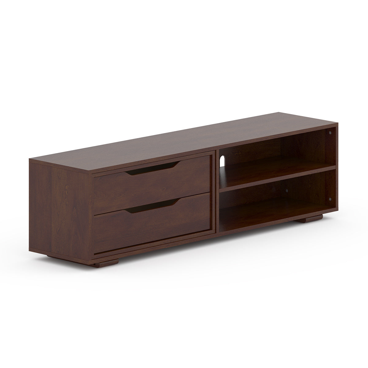 Entertainment Unit (1.66m) + 2 Drawers