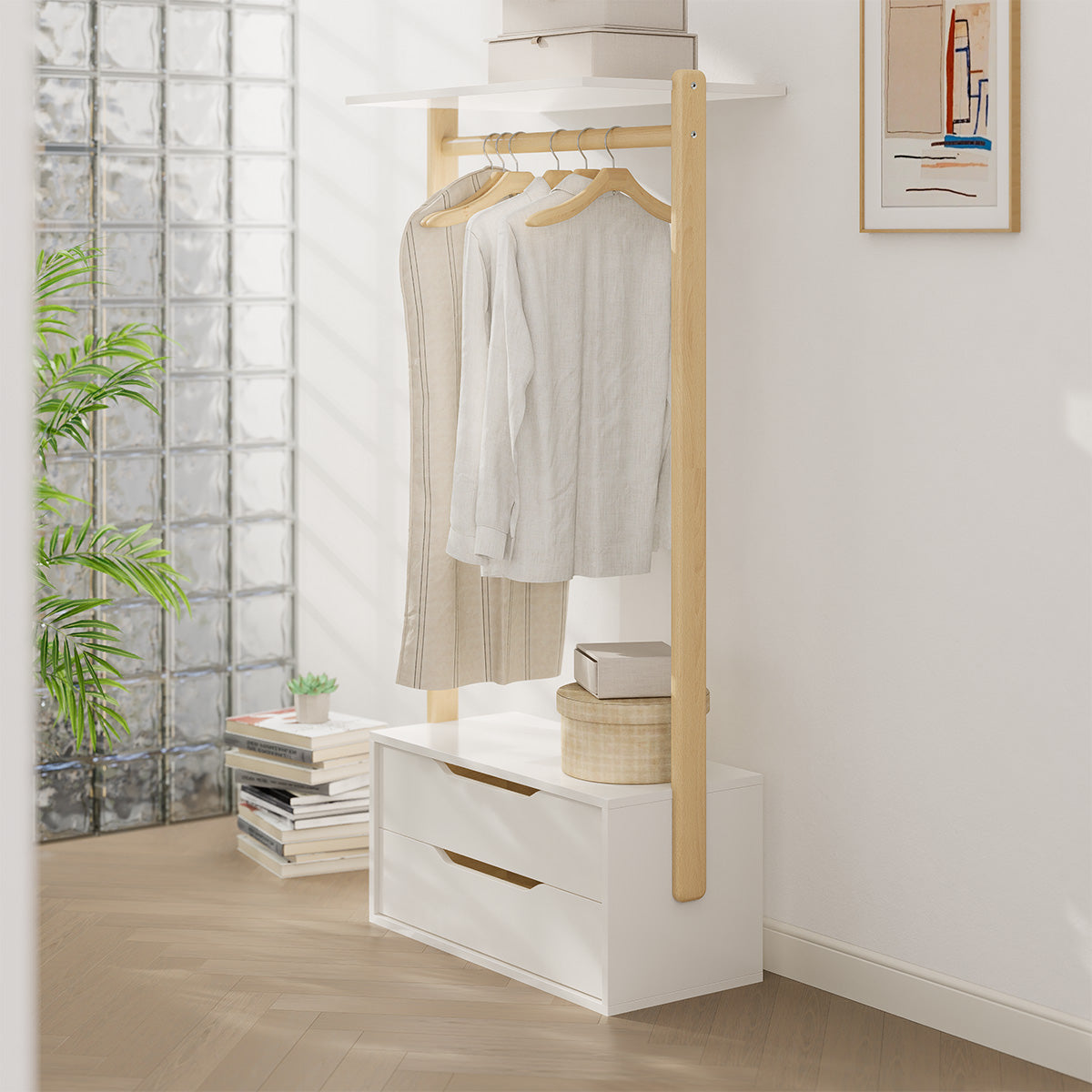Modular 2 Drawer Clothing Rack LARGE – Boori