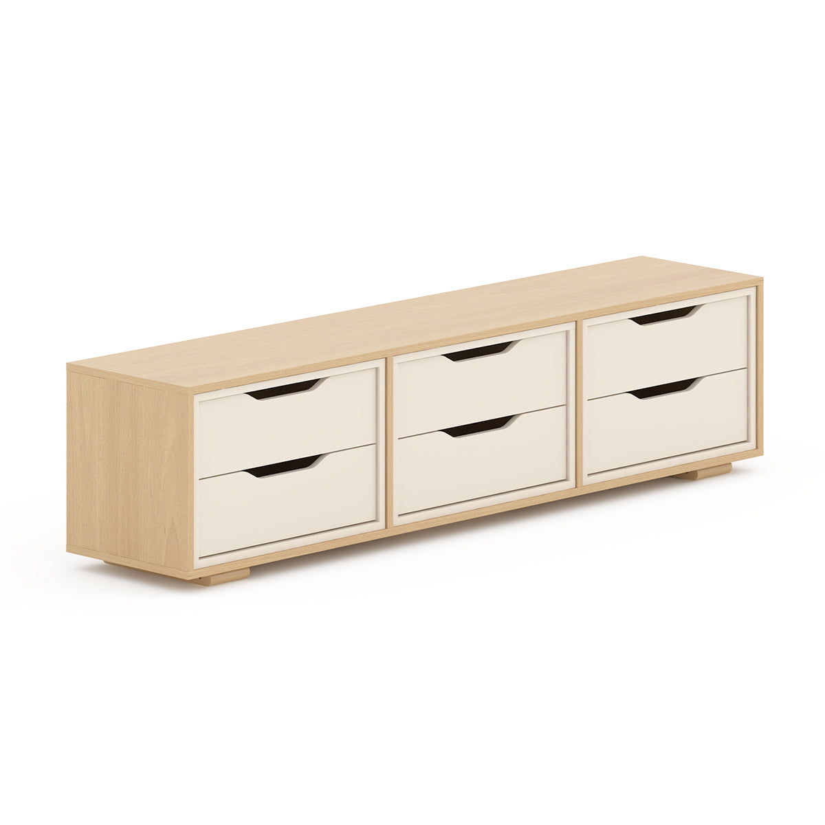 Entertainment Unit (1.88m) + 6 Drawers