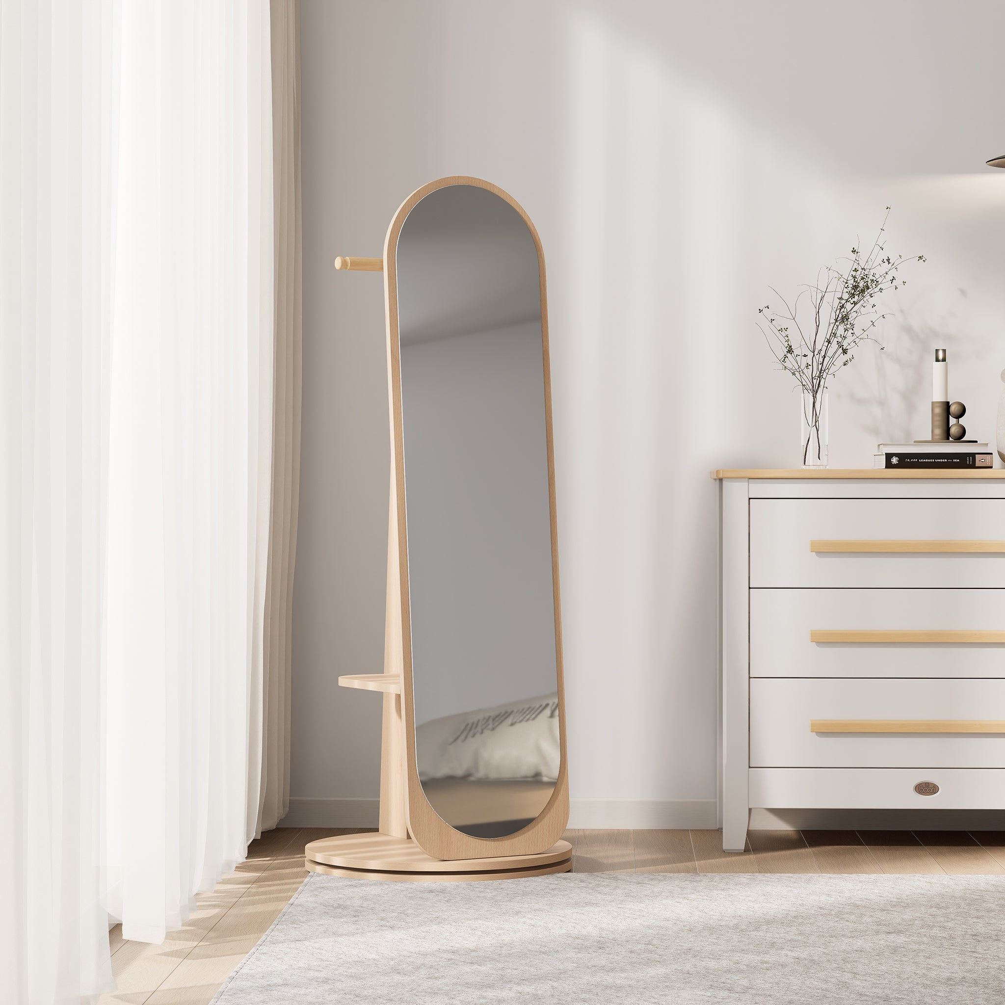 Orbis Rotating Dressing Mirror