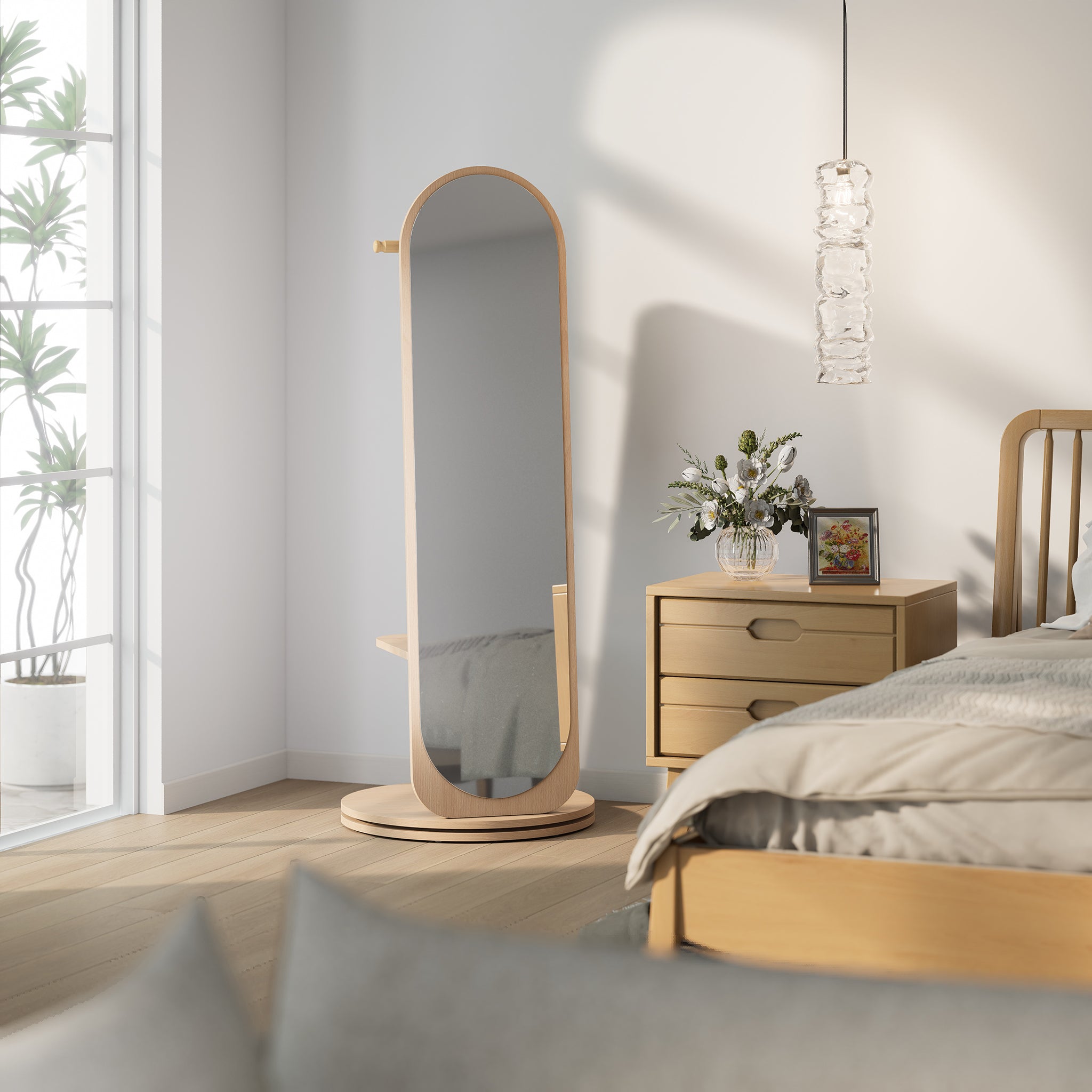 Orbis Rotating Dressing Mirror