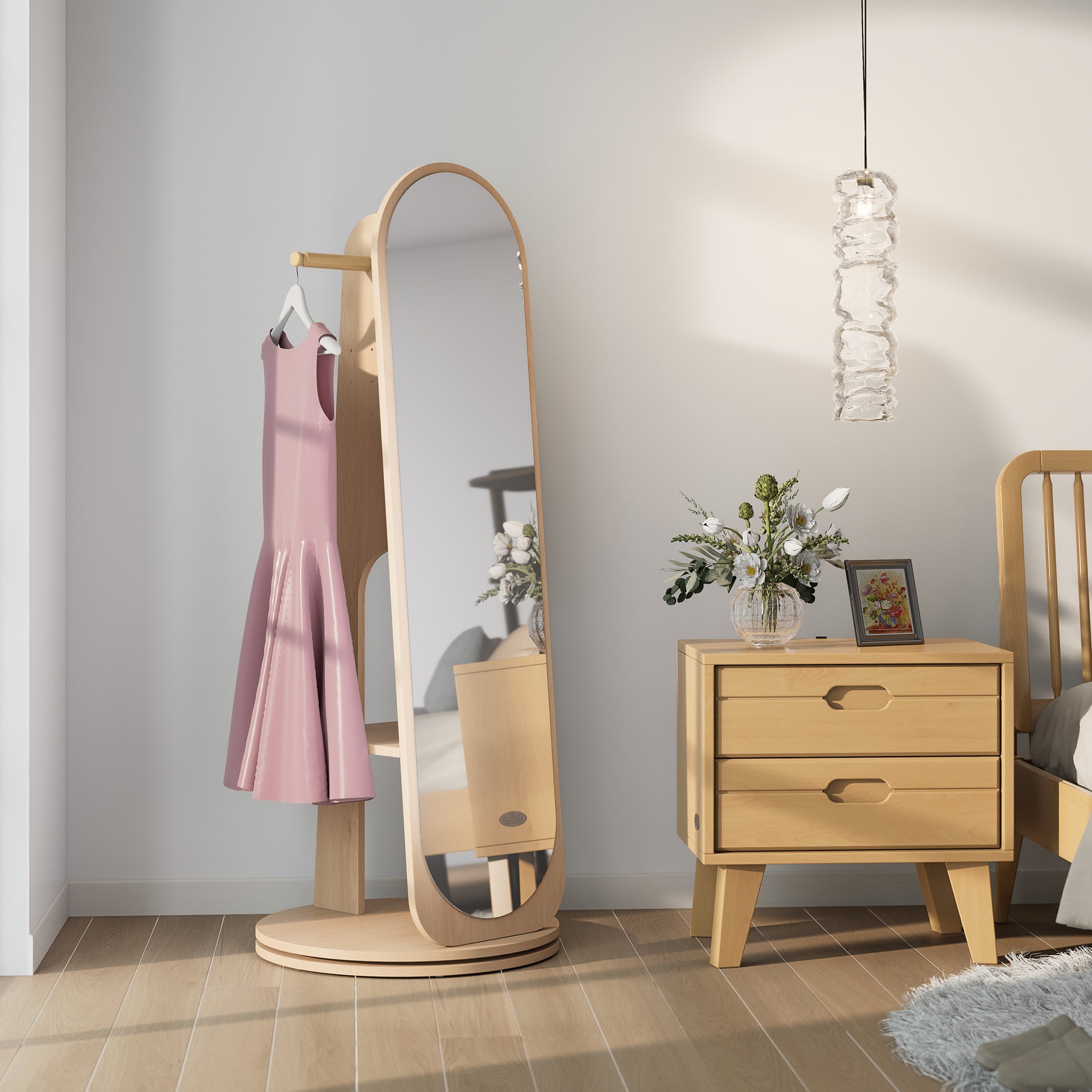 Orbis Rotating Dressing Mirror