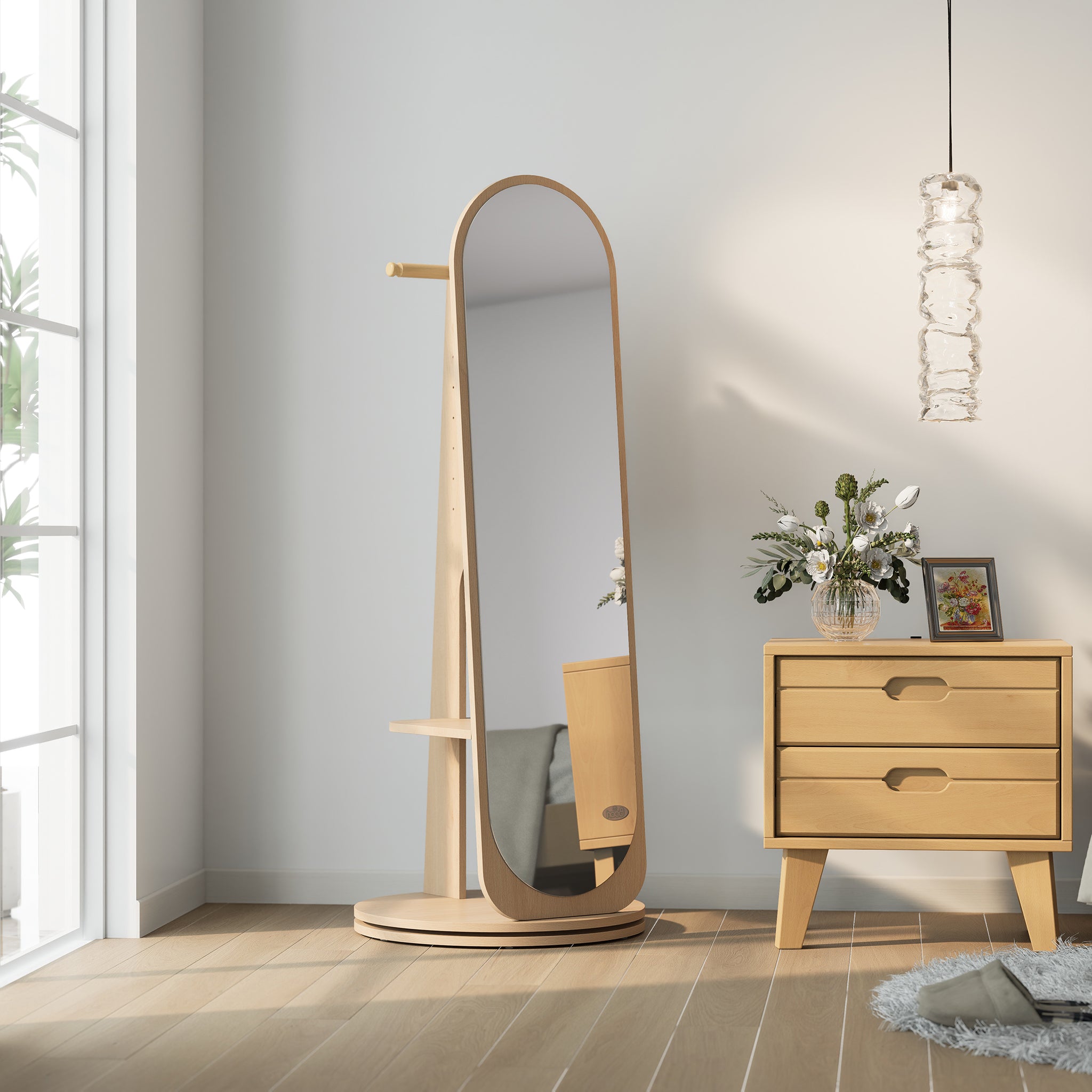 Orbis Rotating Dressing Mirror