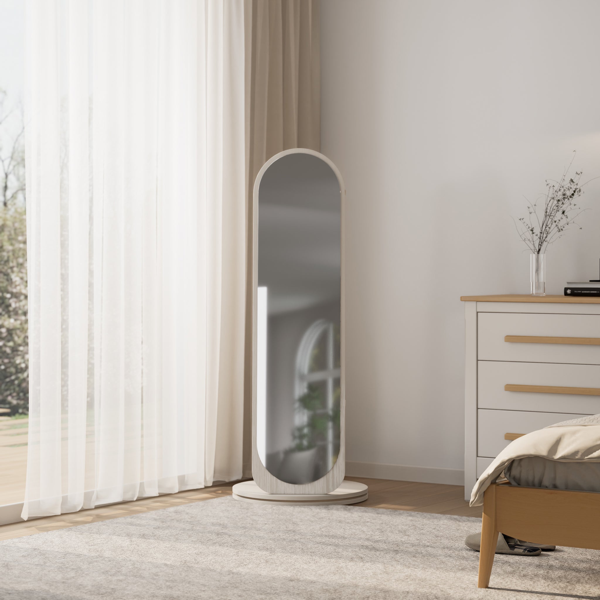 Orbis Rotating Dressing Mirror