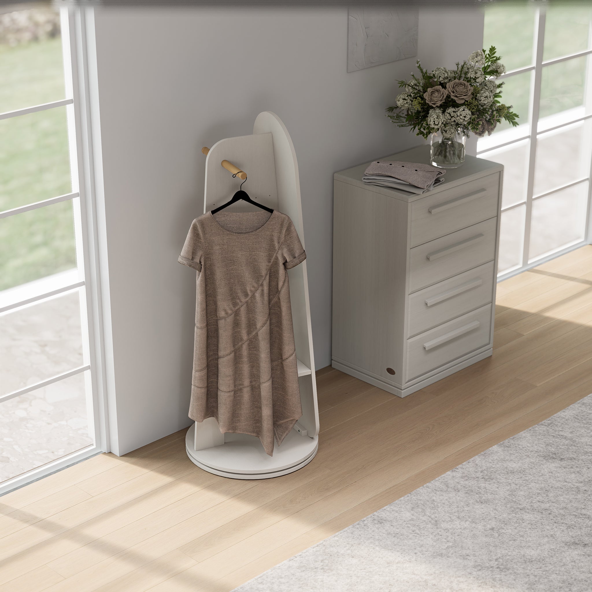 Orbis Rotating Dressing Mirror