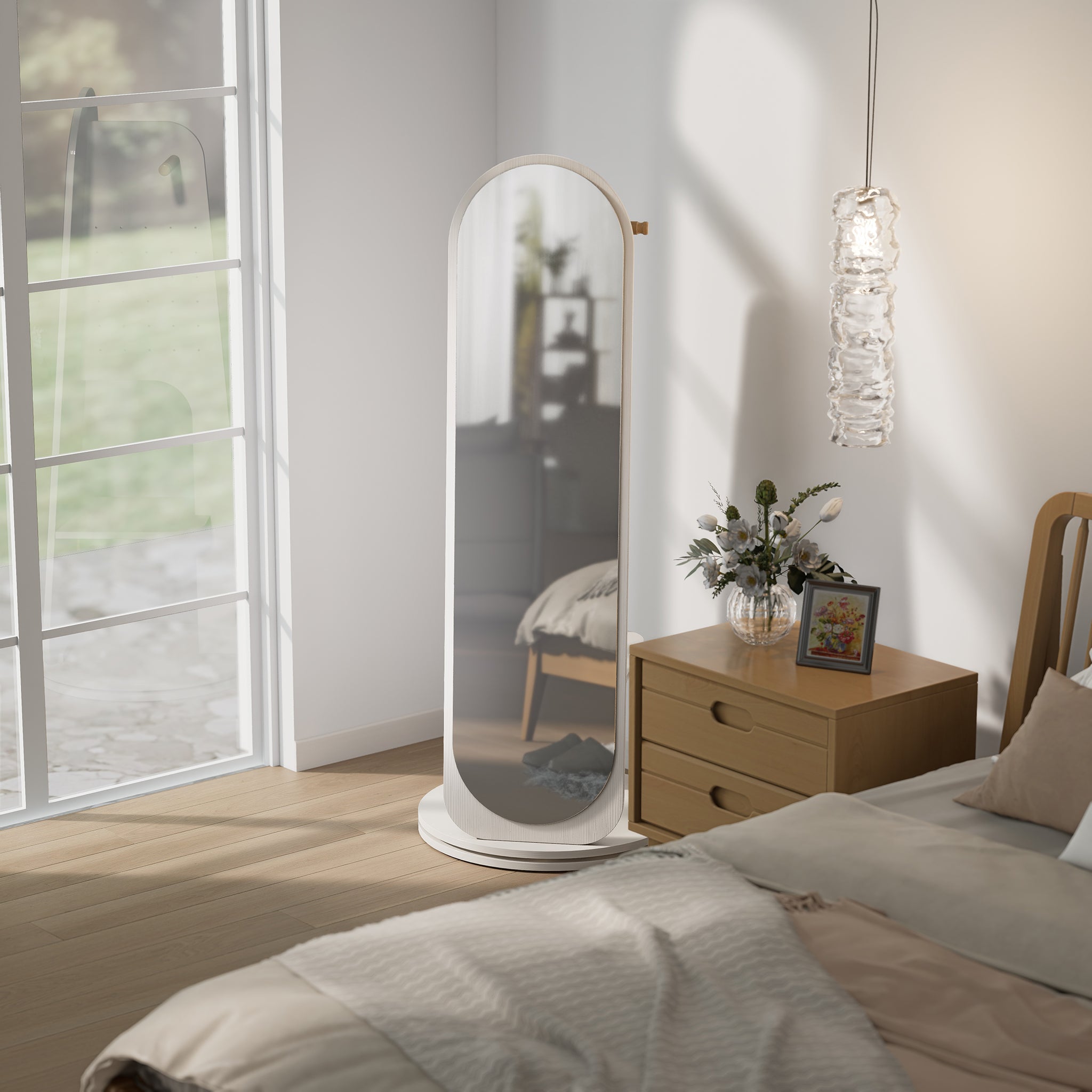 Orbis Rotating Dressing Mirror