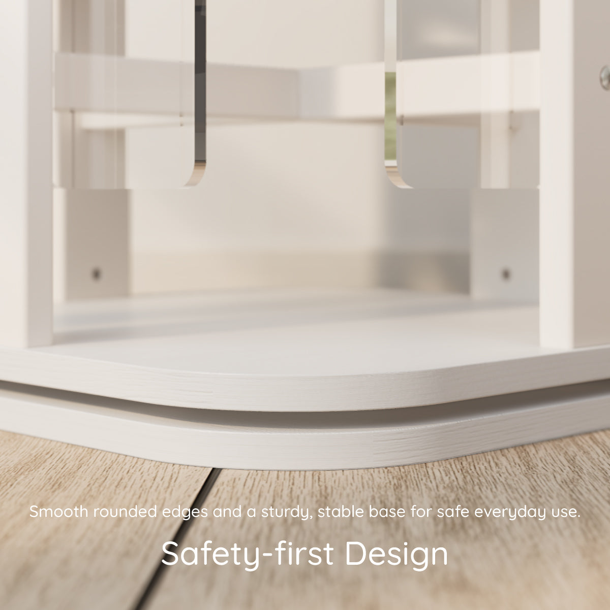 Tidy Rotating Bookshelf