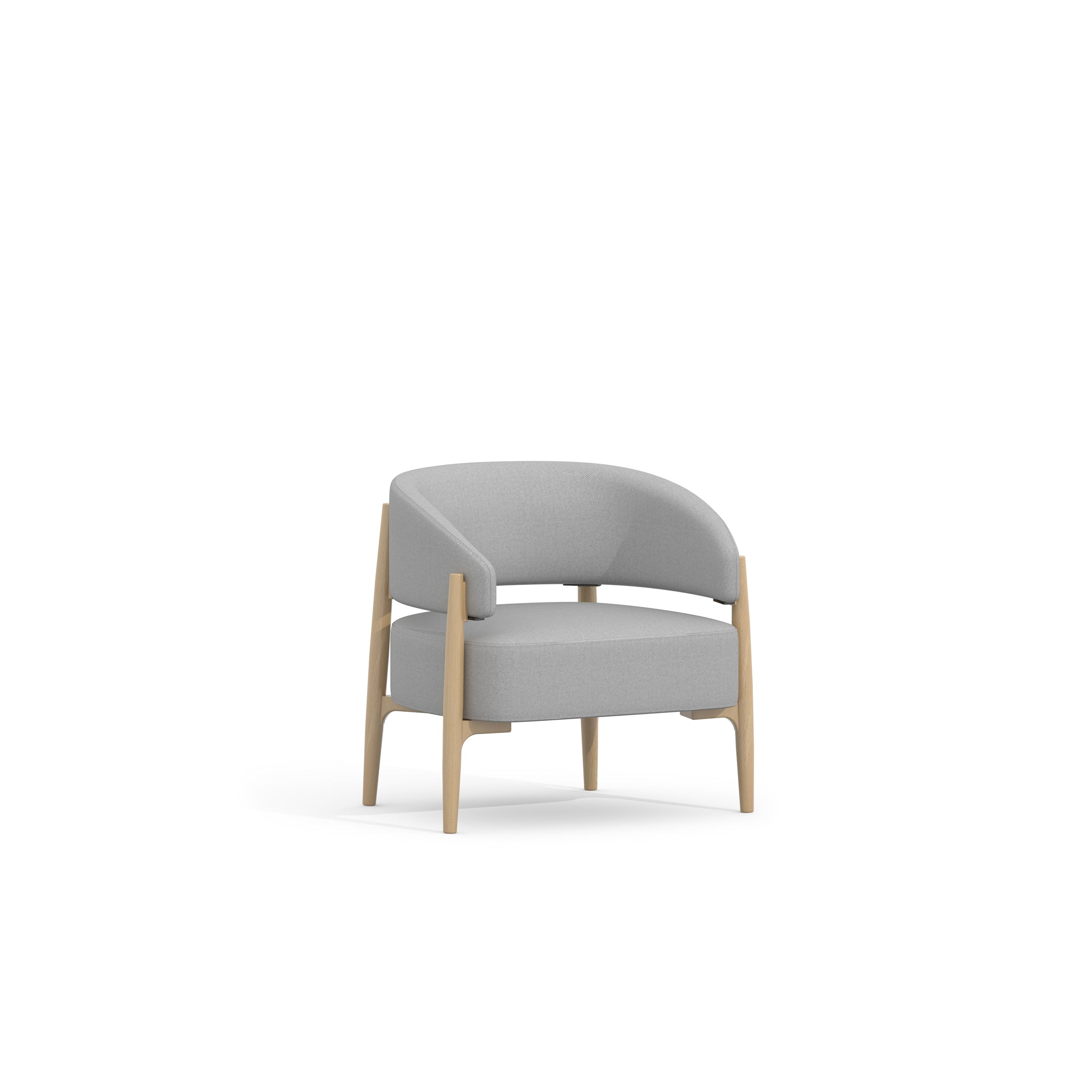 Luna Curved Armchair