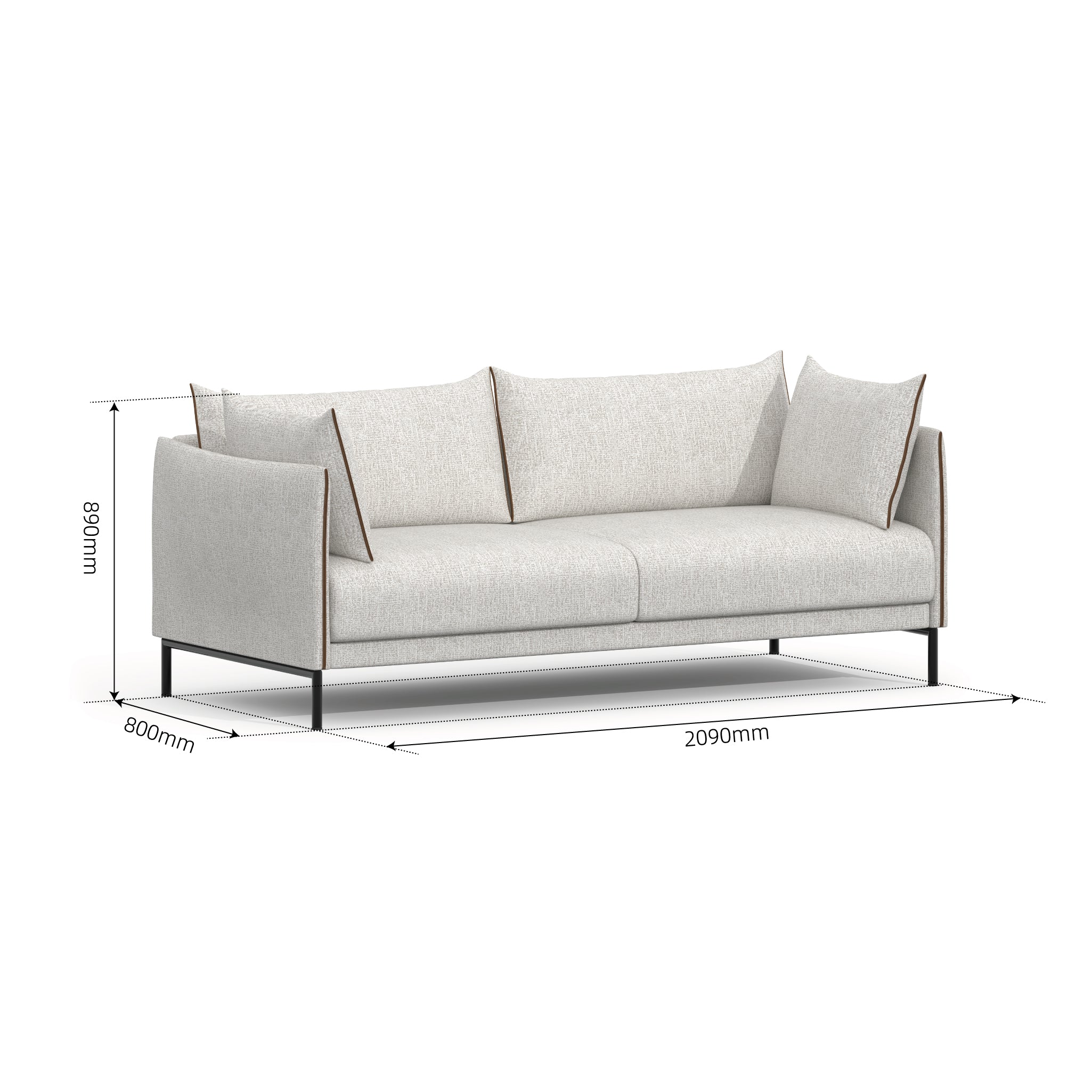 Orbis 2 Seater Sofa