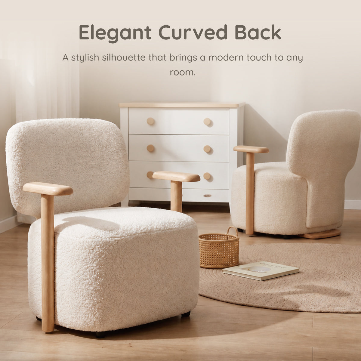 Sol Boucle Armchair